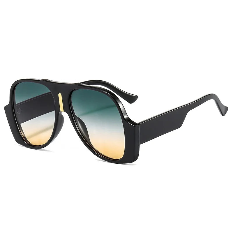 Audacious Vintage Oversized Sunglasses-4
