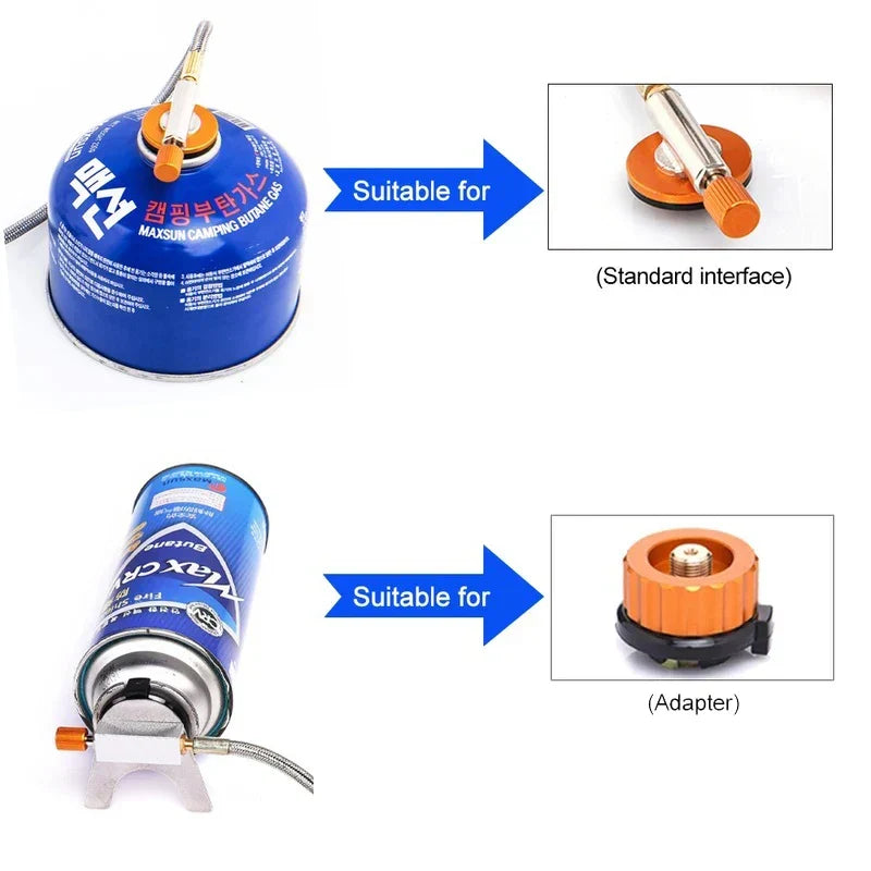 Portable Camping Gas Stove Folding Outdoor Burner (3500W)-2