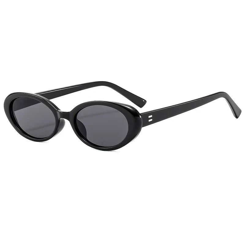 Wanderlust Oval Vintage Sunglasses-5
