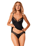 Obsessive Bella Rou Tank Top & Thong Panty-2