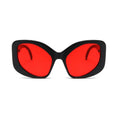 Daring Oversized Plastic Sunglasses-1