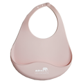Silicone Bib - Rose-0