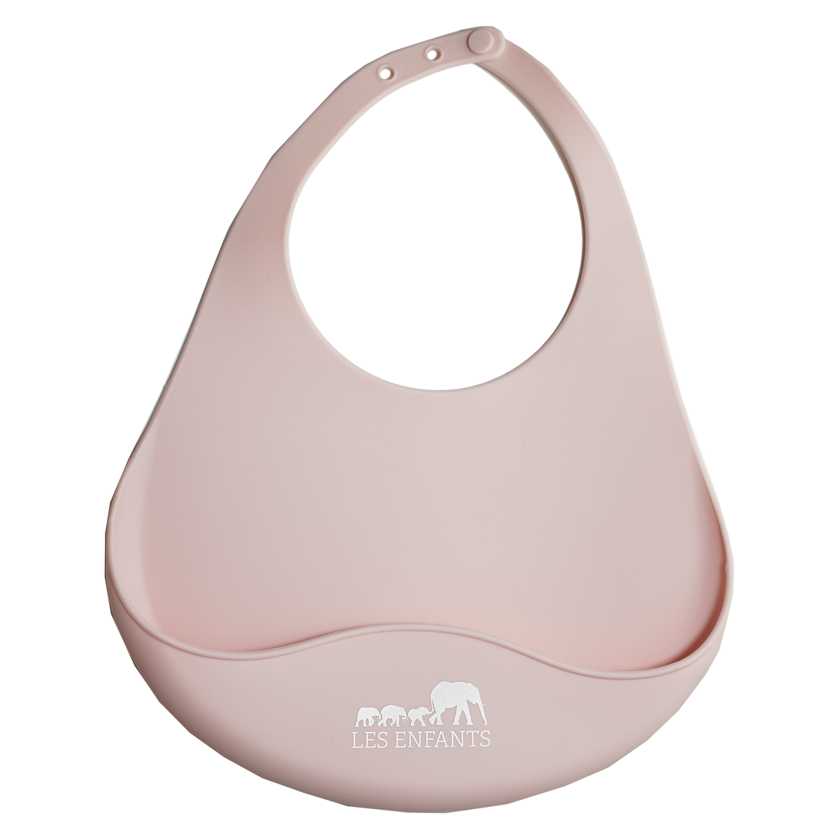 Silicone Bib - Rose-0