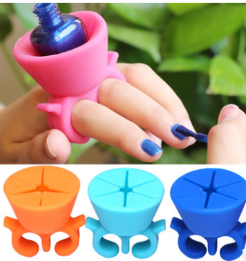 Silicone Gel Nail Oil Bottle Holder-0