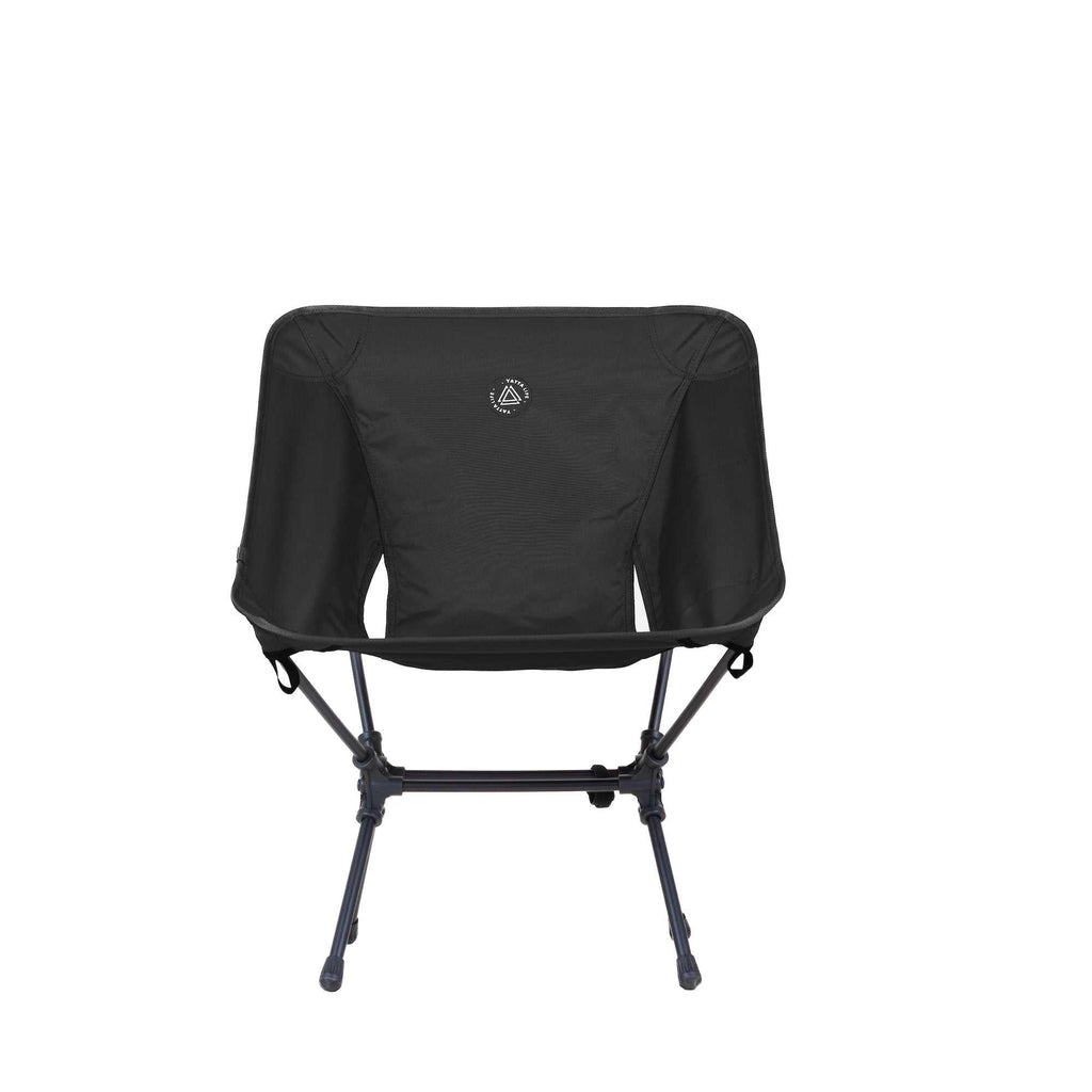 Low Back Ultralight Folding Camping Chairs With Storage Pouch - Khaki