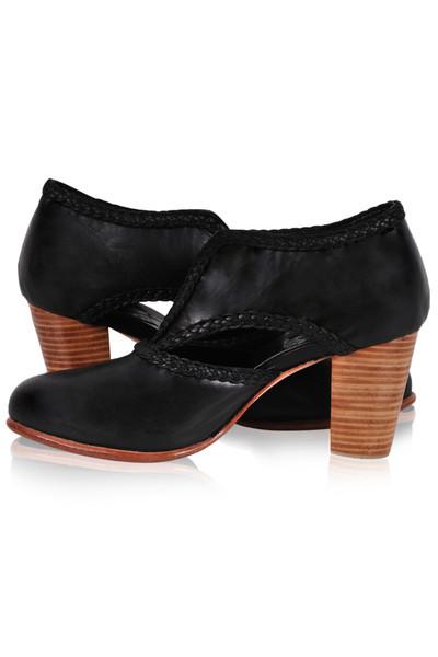 Spirit Walker Leather Heel Booties-8