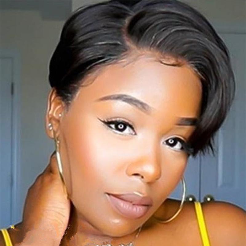 Stylish Lace Front Short Bob Wig-1