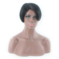 Stylish Lace Front Short Bob Wig-4