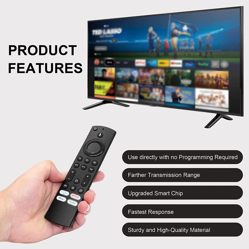 NNEIDS Smart Tv Voice Remote For Insignia Toshiba Fire Tv-0