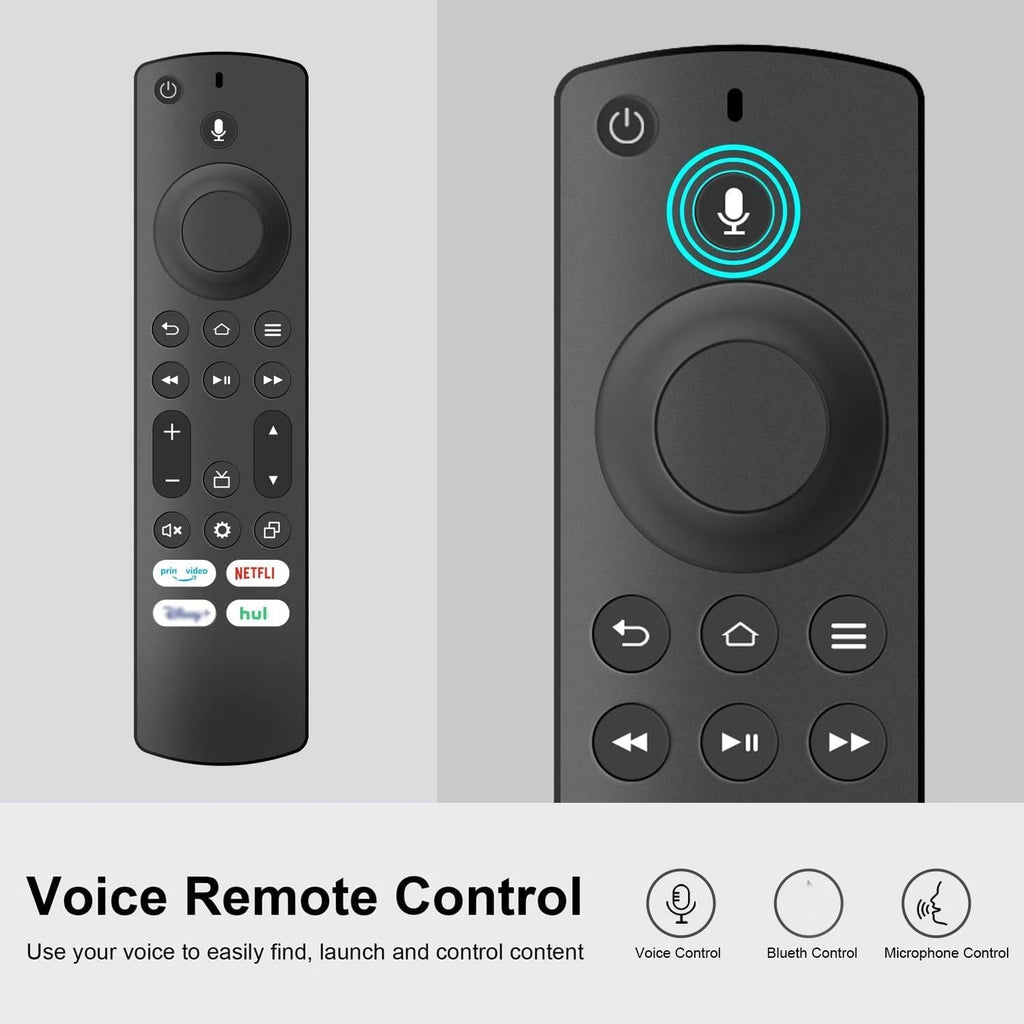 NNEIDS Smart Tv Voice Remote For Insignia Toshiba Fire Tv-2