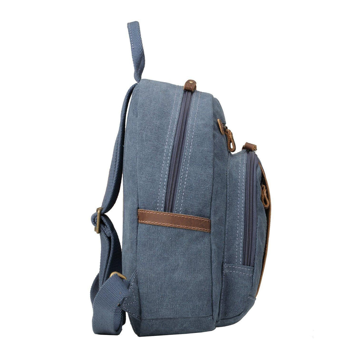 Small Canvas Backpack with Tablet Sleeve | TRP0255-3