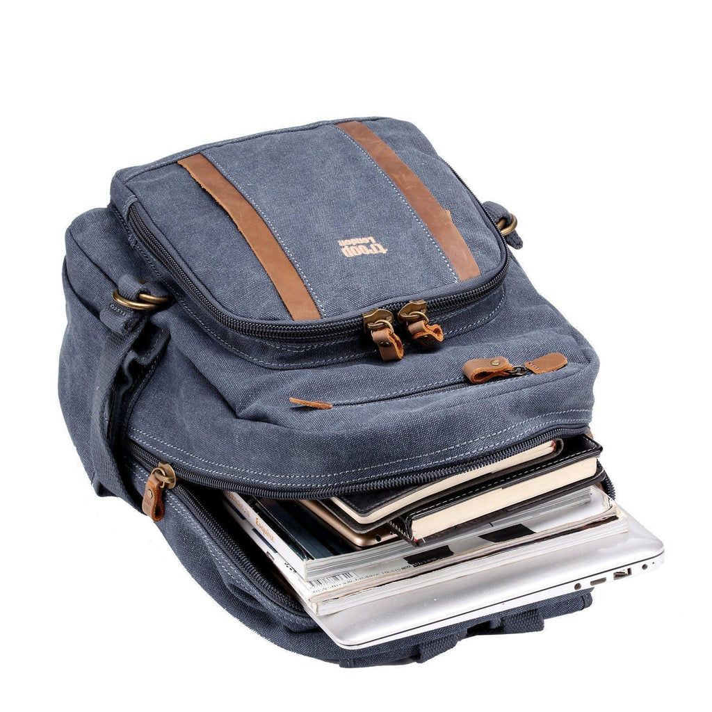 Medium Canvas Daypack | TRP0256-4