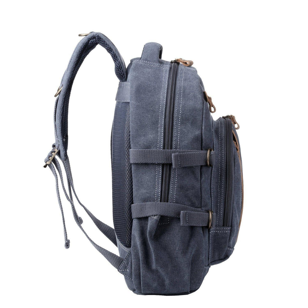 Large Canvas Laptop Backpack 15.5 Inch | TRP0257-3