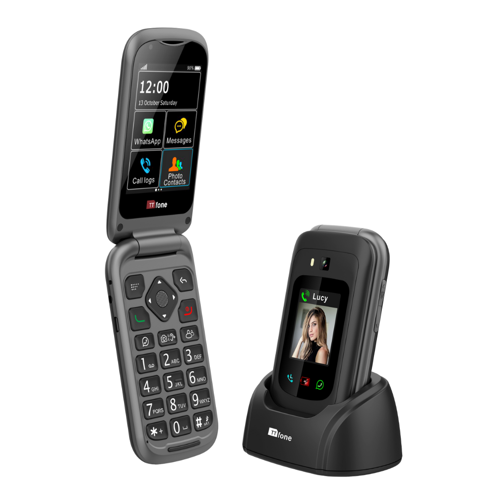 Used - TTfone TT970 4G with Three Pay As You Go SIM Card-0