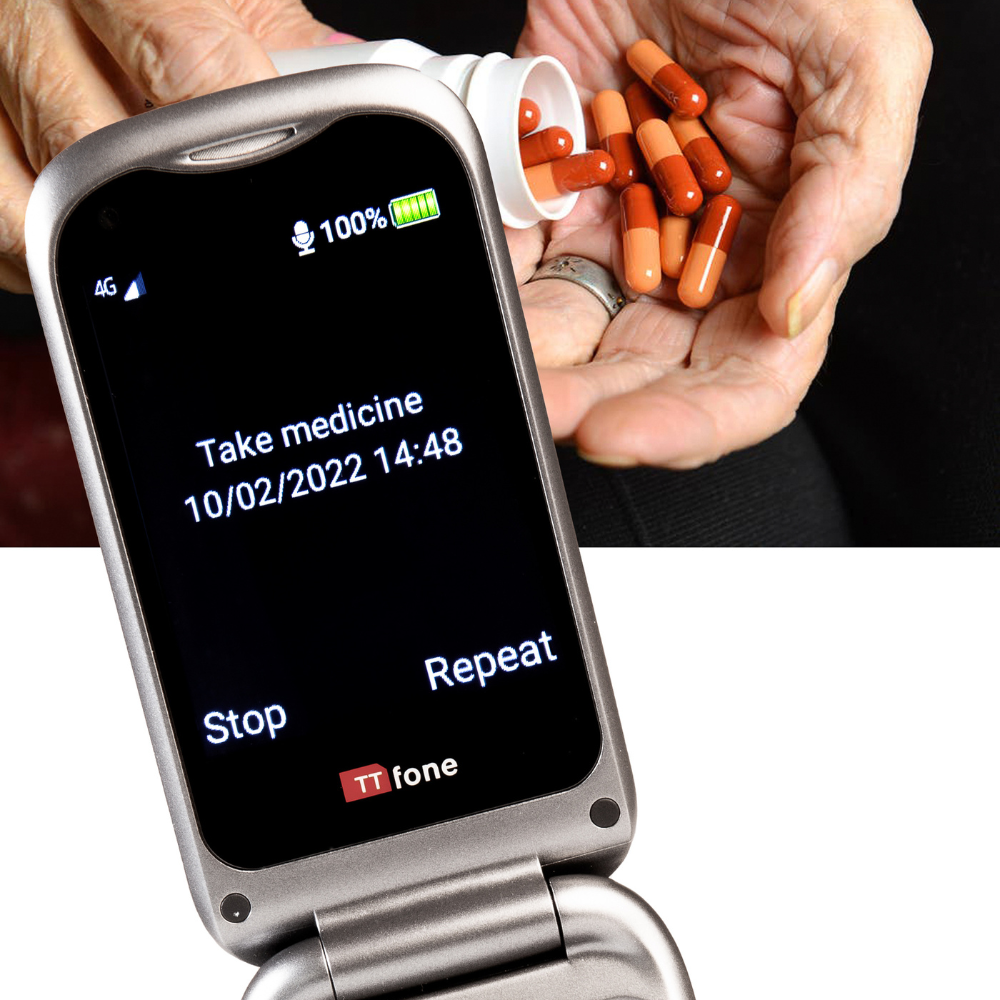 Used - TTfone TT970 4G with Three Pay As You Go SIM Card-4