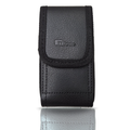 TTfone TTCD5 Faux Leather Holster Case for TT990 – Protective Carry Pouch with Belt Loop, Carabiner Clip & Secure Fastening-0