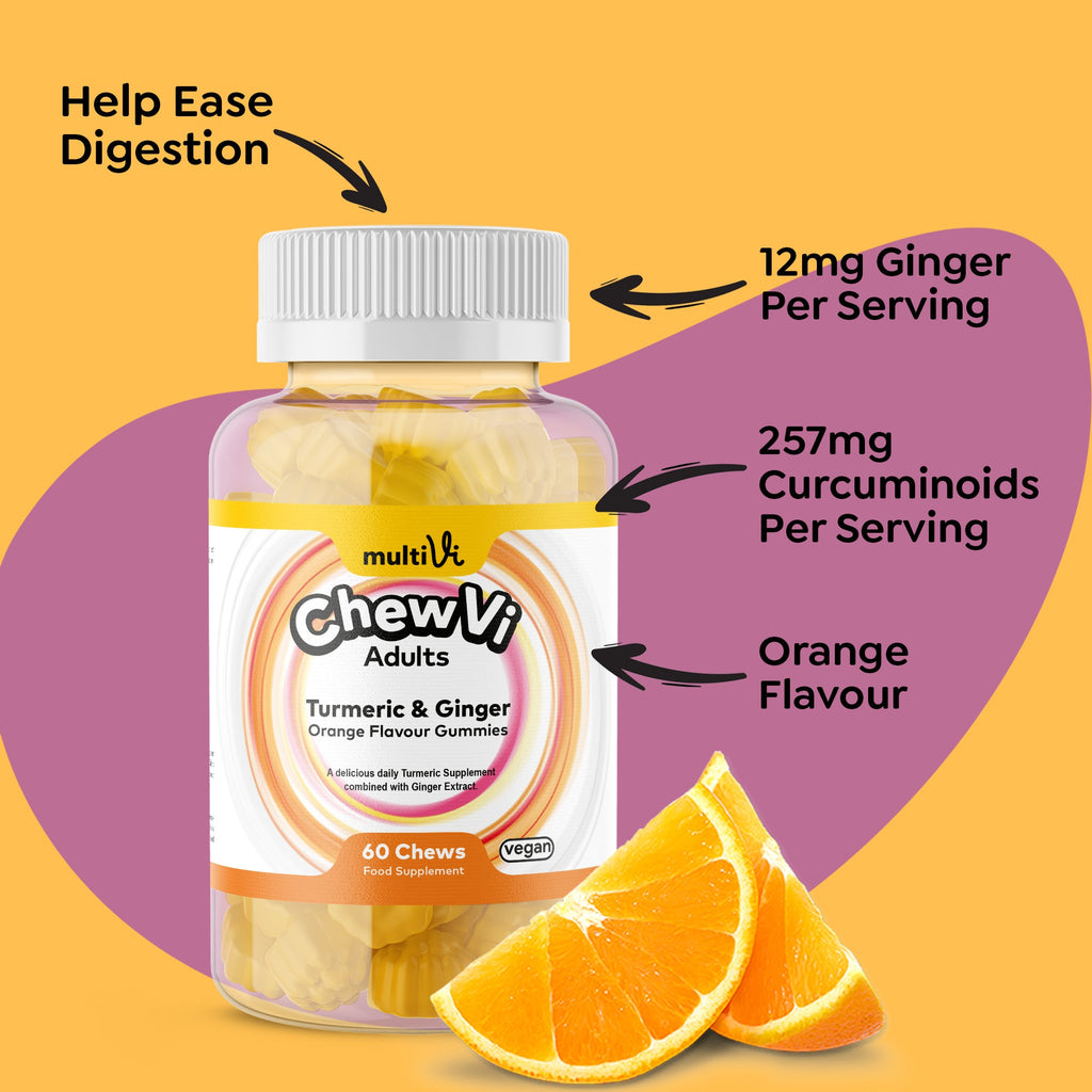 Turmeric & Ginger Gummies - Orange Flavour-2