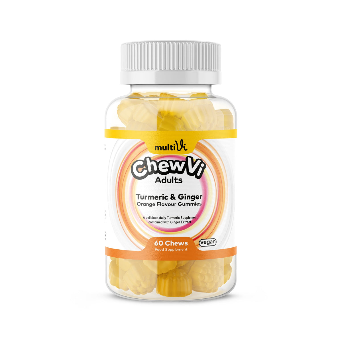 Turmeric & Ginger Gummies - Orange Flavour-4