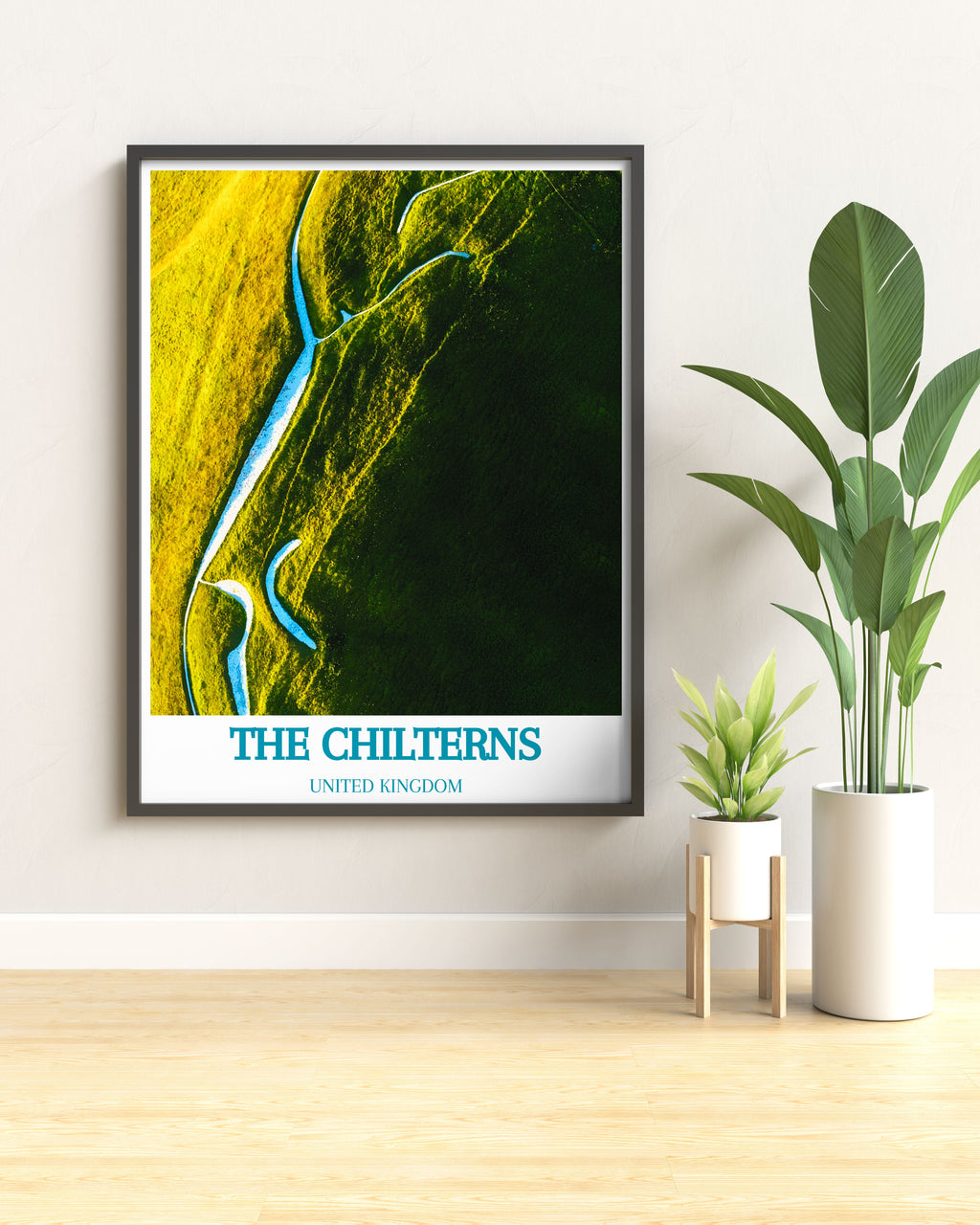 The Chilterns Wall Art The Ridgeway Framed Art United Kingdom Vintage Posters-4