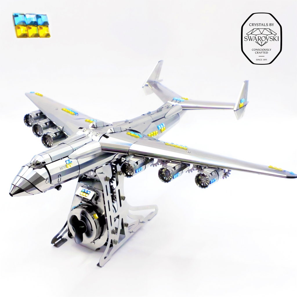 AN-225 MRIYA EMBELLISHED WITH SWAROVSKI® CRYSTALS-1