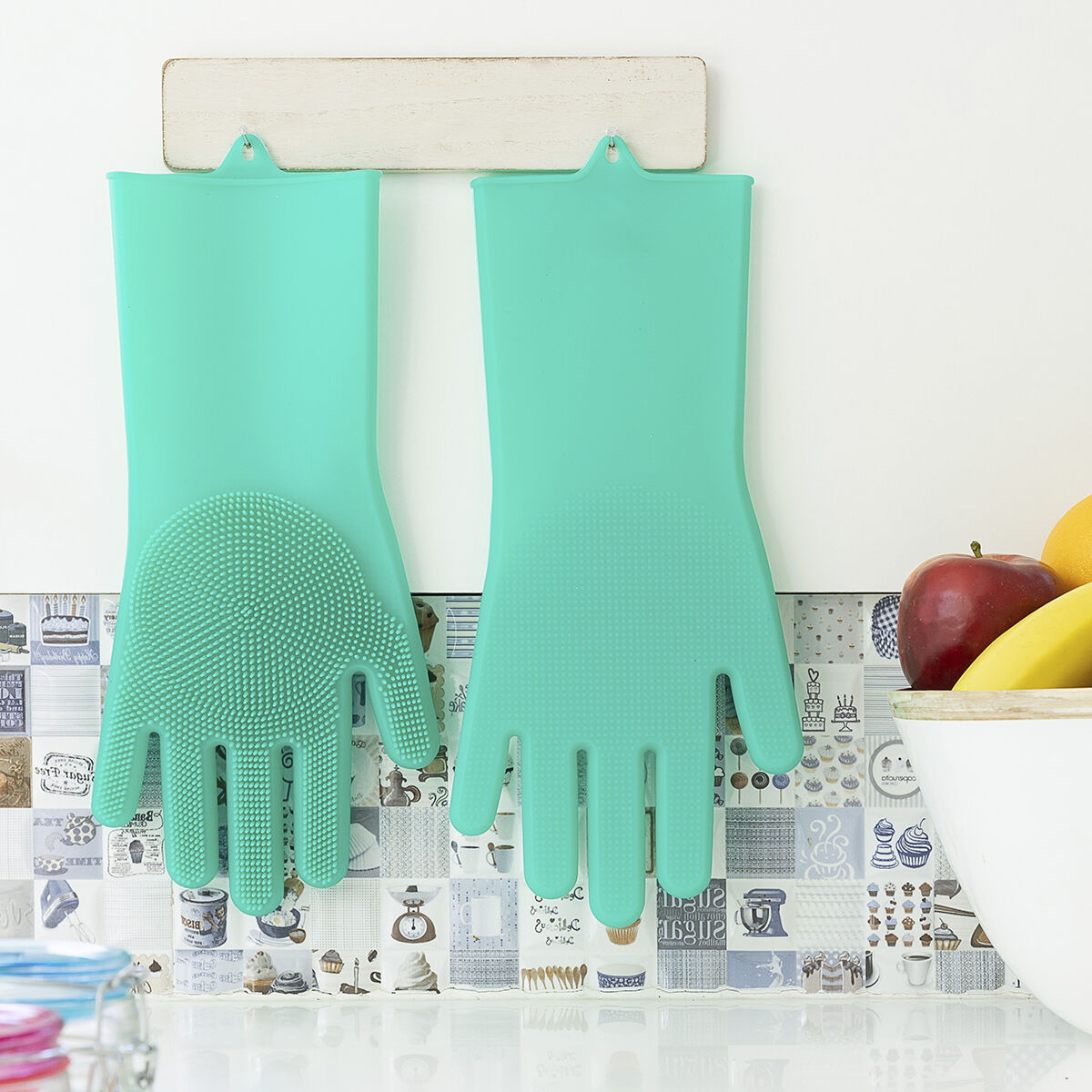 Multi-Purpose Silicone Gloves InnovaGoods-0