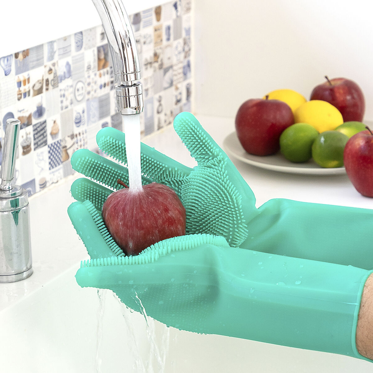Multi-Purpose Silicone Gloves InnovaGoods-8