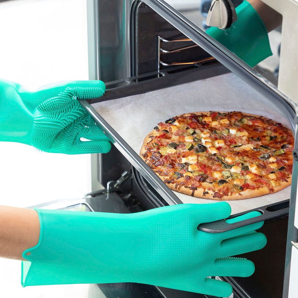 Multi-Purpose Silicone Gloves InnovaGoods-4