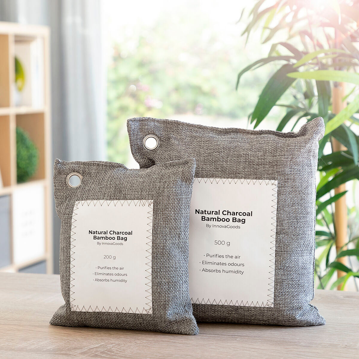 Set of Air Purifying Bags with Activated Carbon Bacoal InnovaGoods (pack of 2)-10