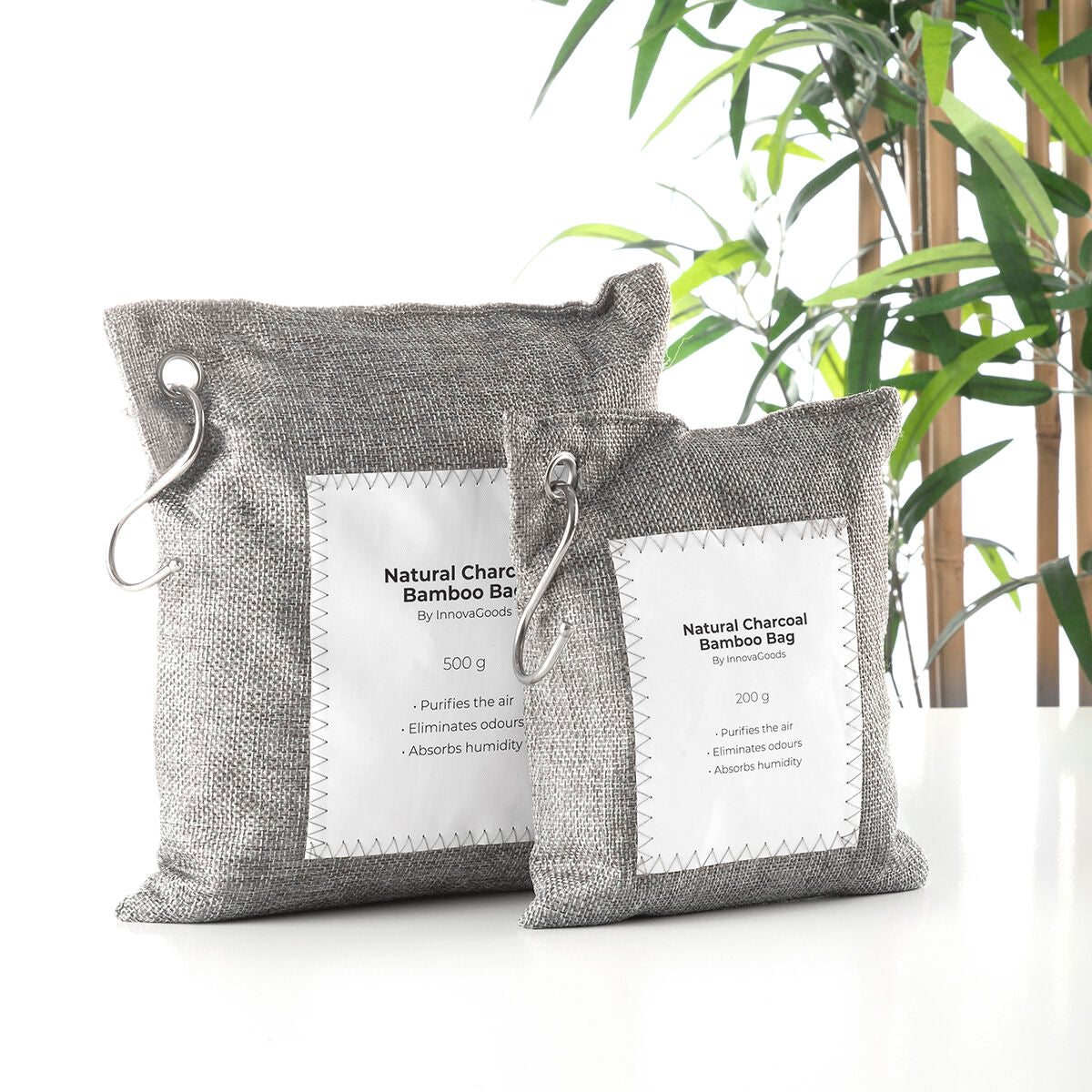 Set of Air Purifying Bags with Activated Carbon Bacoal InnovaGoods (pack of 2)-3