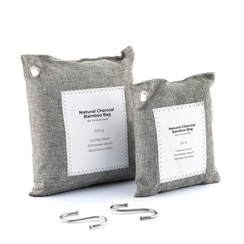 Set of Air Purifying Bags with Activated Carbon Bacoal InnovaGoods (pack of 2)-2