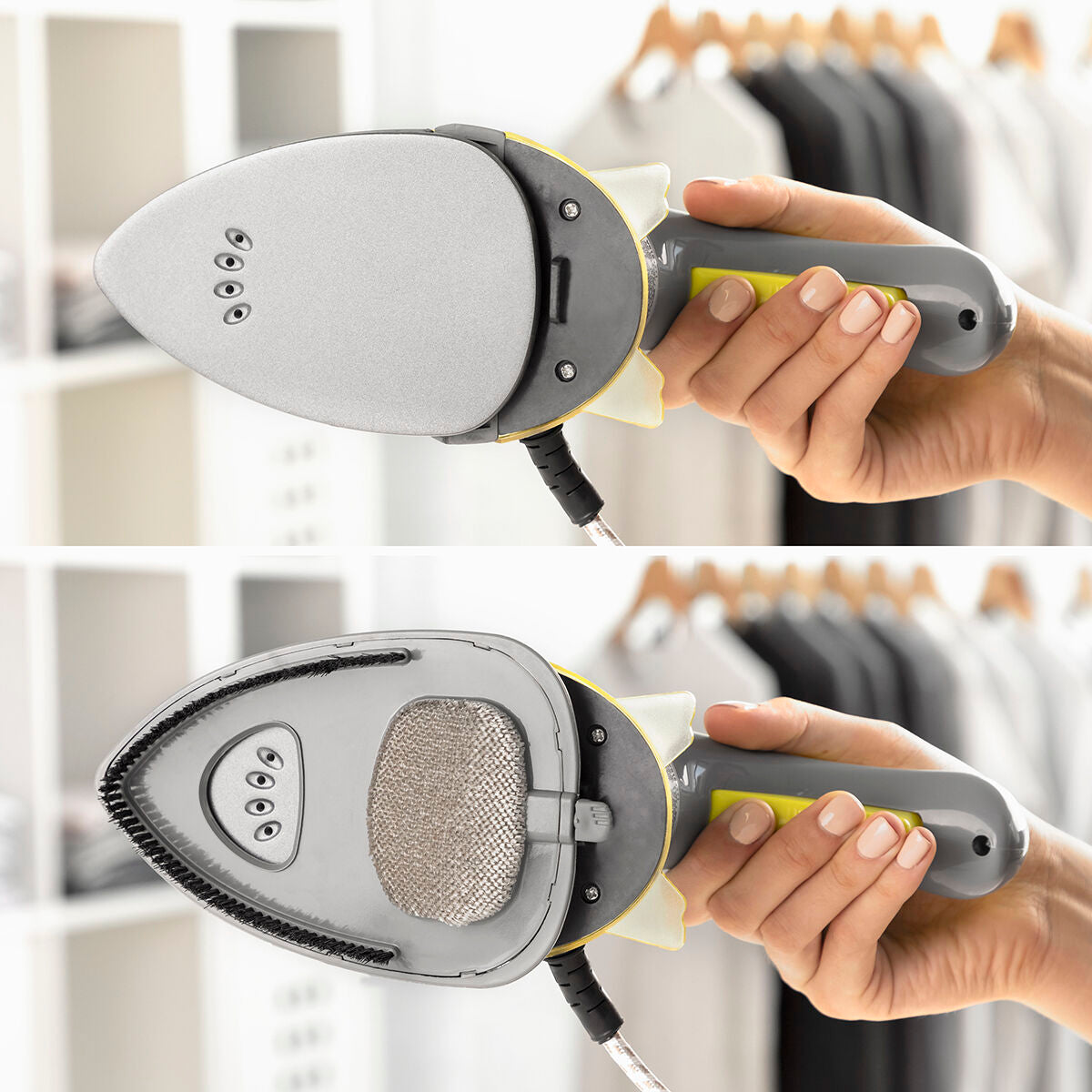 Mini Vertical and Horizontal 2-in-1 Steam Iron Velyron InnovaGoods 800 W-7