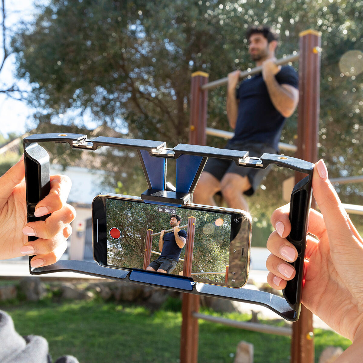 Smartphone Holder with Manual Stabiliser Stafect InnovaGoods-8