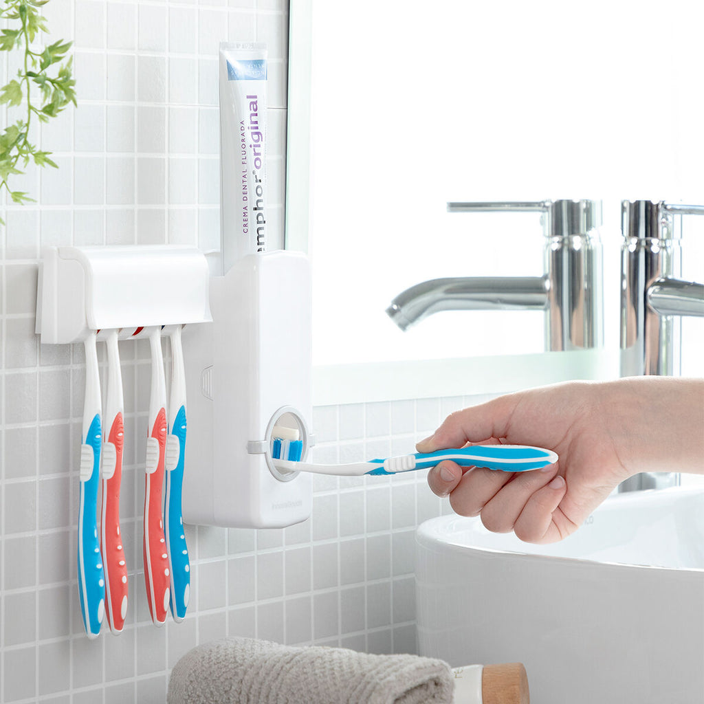 Toothpaste Dispenser and Holder Diseeth InnovaGoods-0