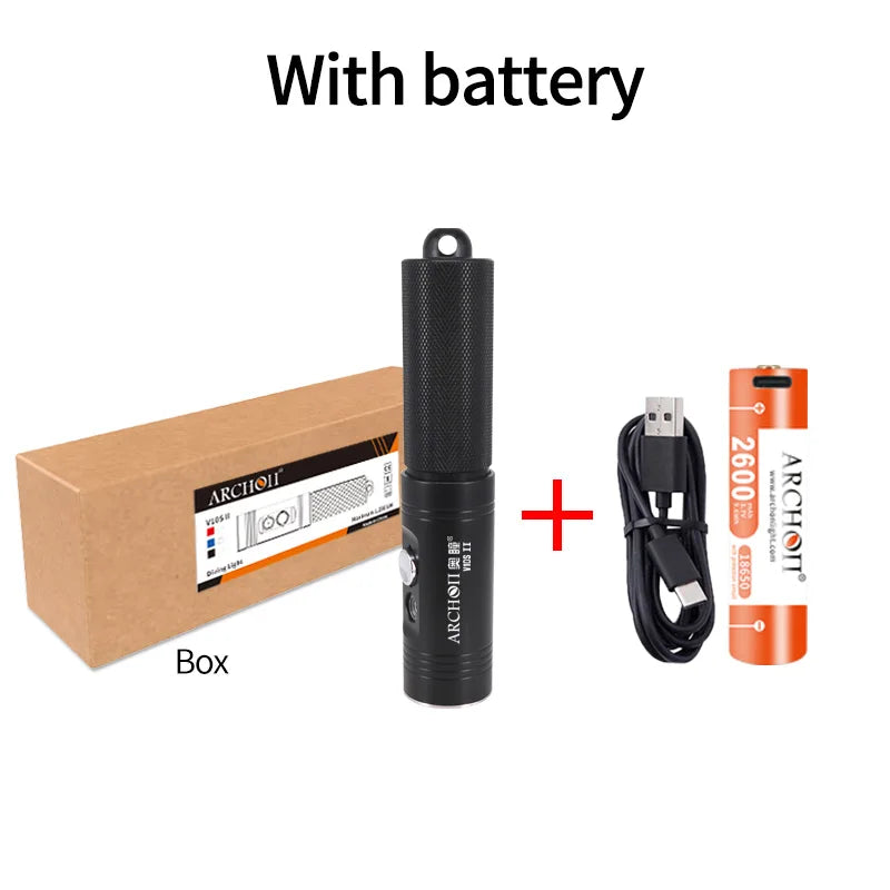 ARCHON V10S II 1200 Lumen Dive Light-11