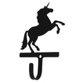 Wrought Iron Unicorn Wall Hook Small