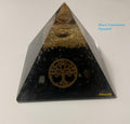 Black Tourmaline Orgonite Pyramid-0