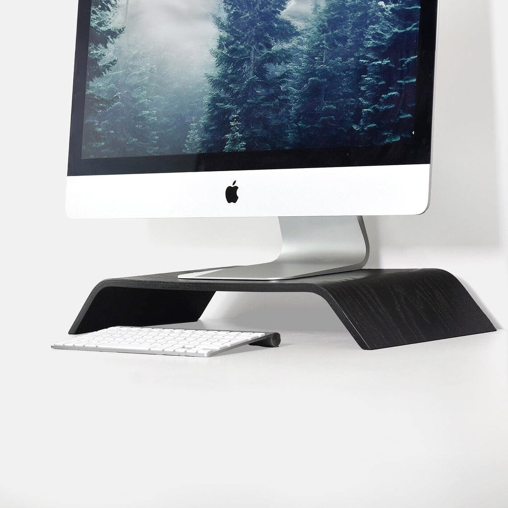 Wooden Computer Monitor Stand Riser for Desk, 6 Colors-3