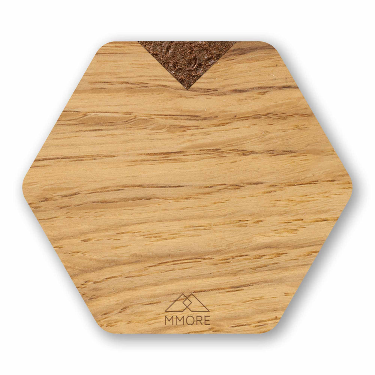 PERSONALIZED Wooden Coasters - Oak / Set of 4 Coasters-13