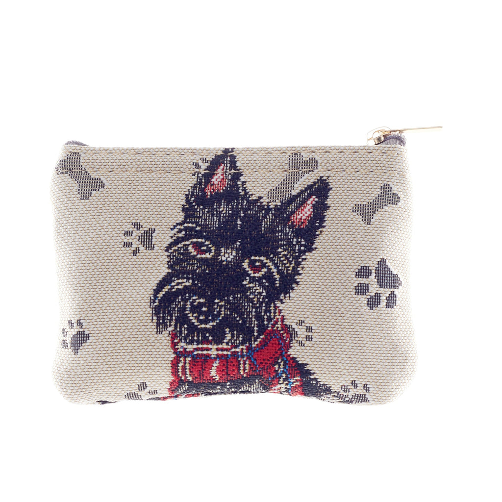 Scottie Dog - Zip Coin Purse-0