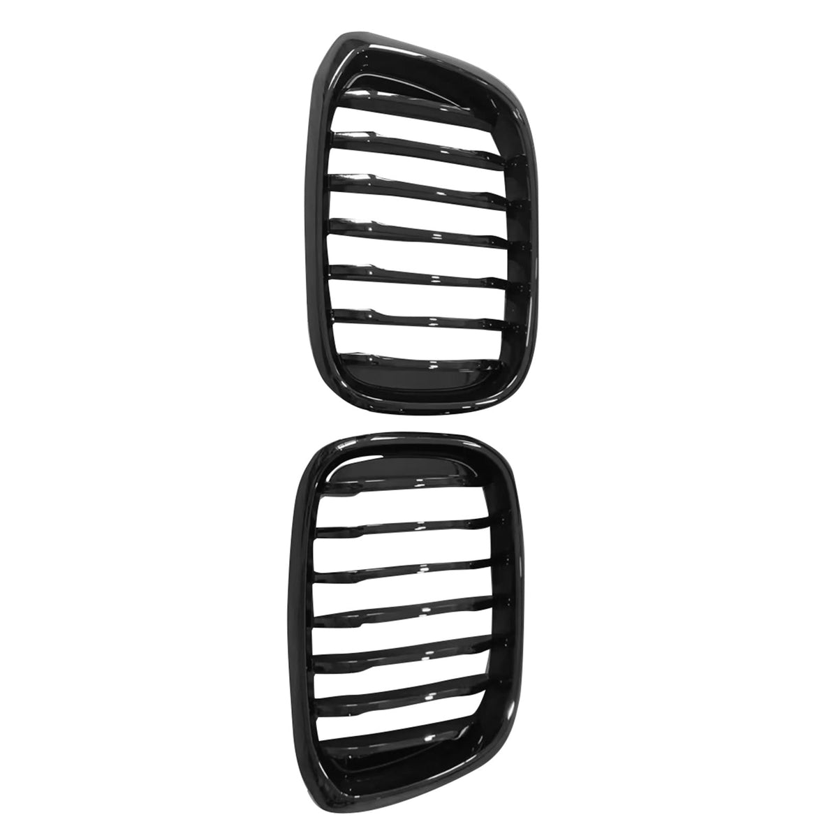 Front Bumper Grill Grille Suitable for BMW X3 G01 Gloss Black-1