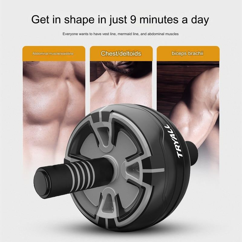 Automatic Rebound Ab Wheel – Home Fitness Equipment with Kneeling Pad-2