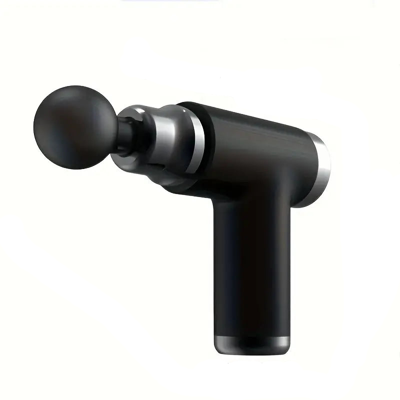 1pc Portable Mini Massage Gun - Deep Tissue Muscle Massager (Black)