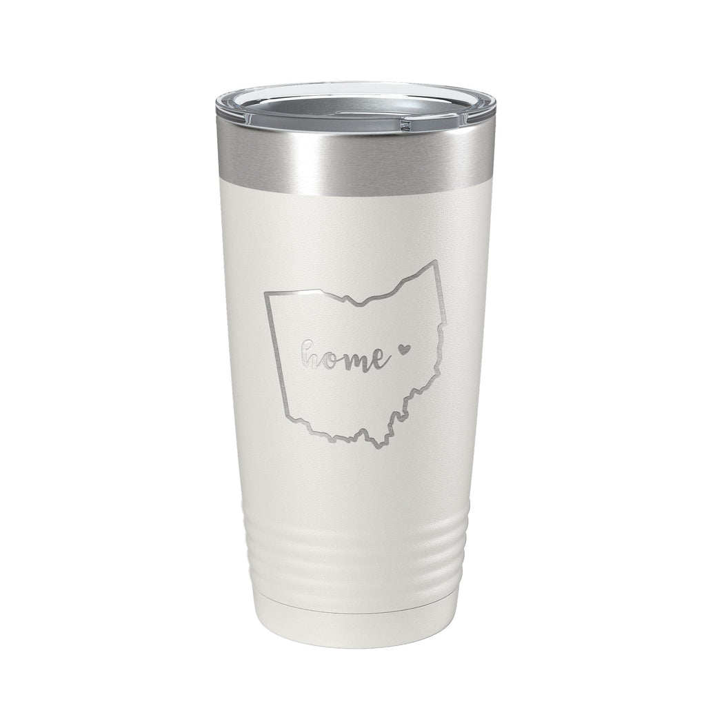 Ohio Tumbler Home State Travel Mug Insulated Laser Engraved Map Coffee Cup 20 oz-7