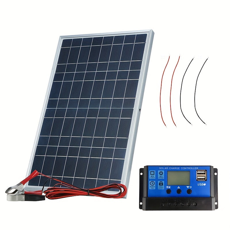 Outdoor Solar Power Generator with Detachable Controller-2