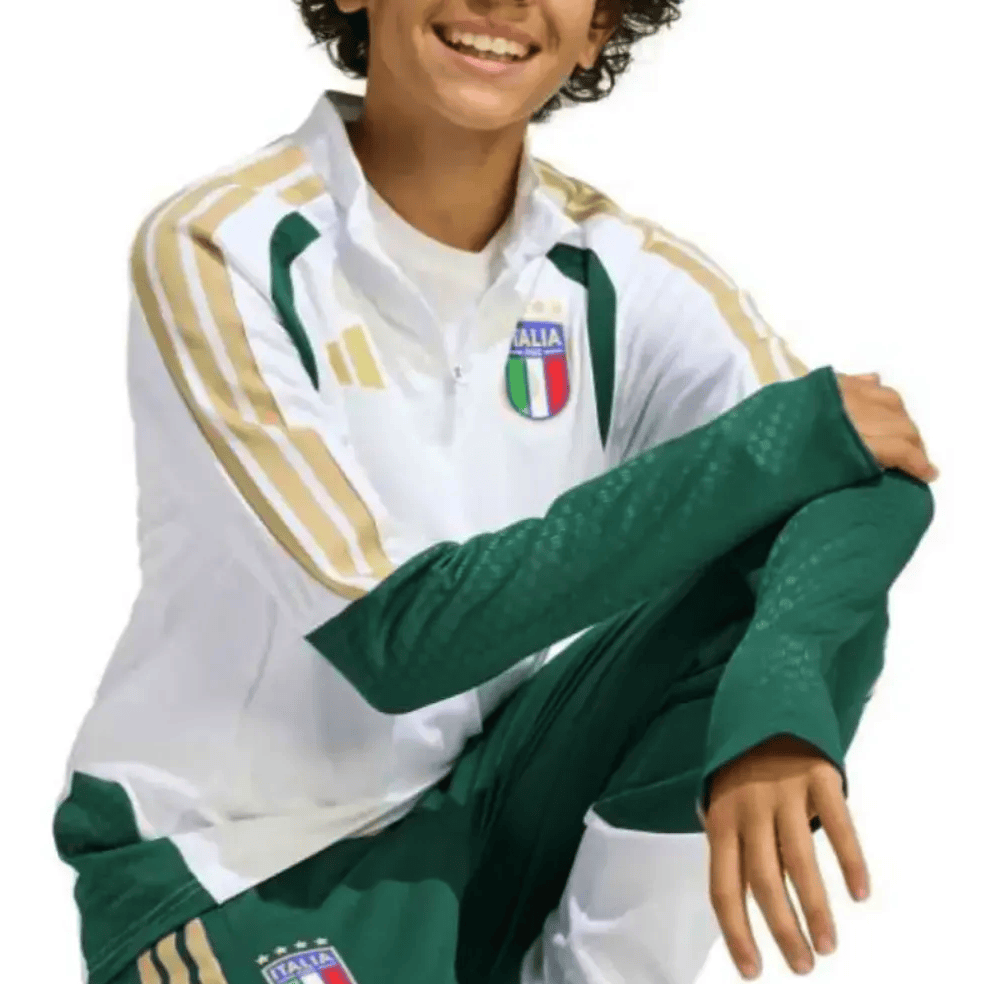 Kids - Italy training technical soccer tracksuit 2026/27 - Adidas-4