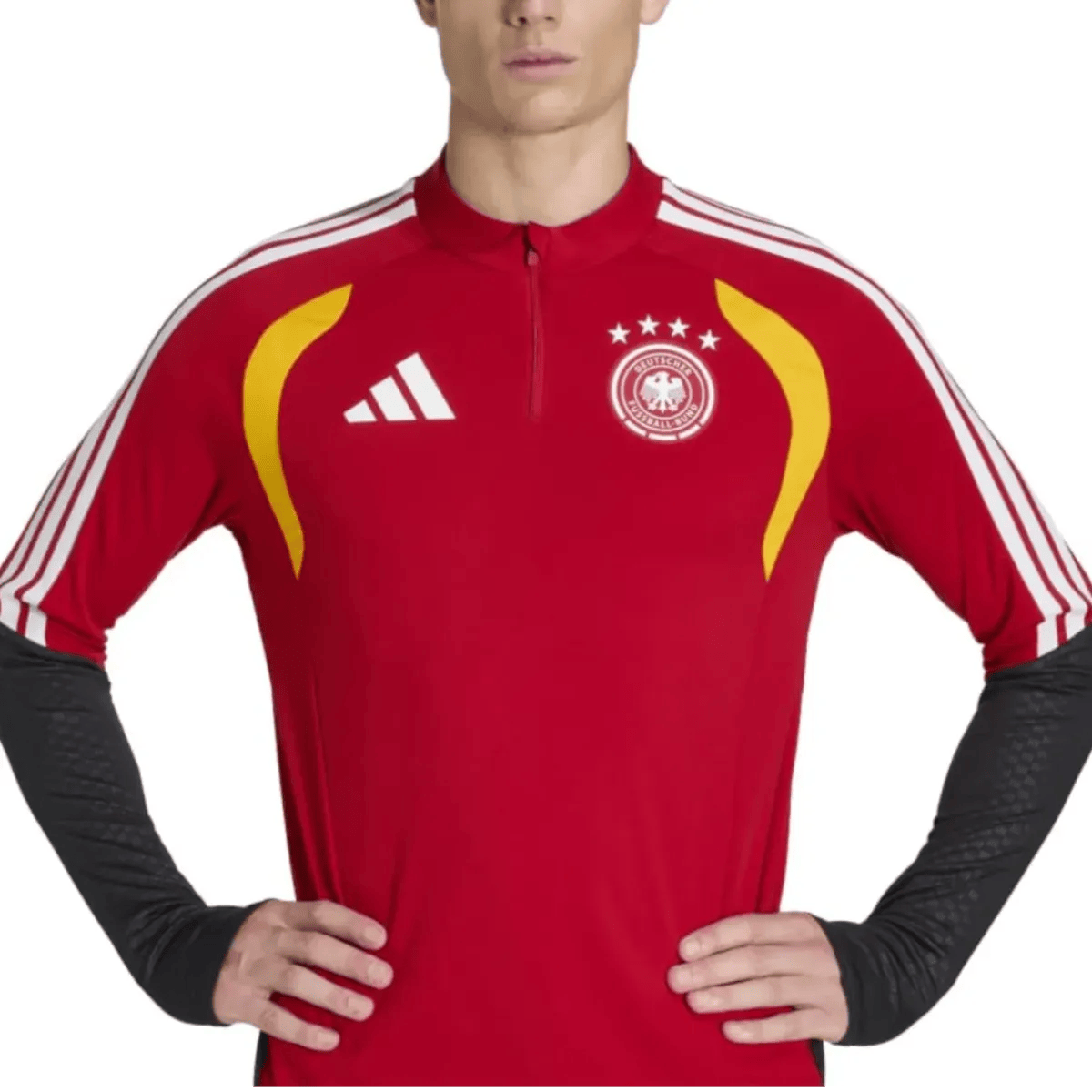 Germany red training technical soccer tracksuit 2026/27 - Adidas-4