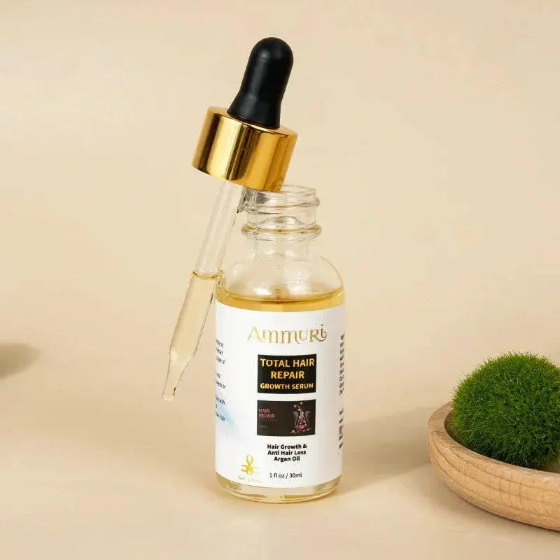 Natural Hair Oil for Hair Thinning & Scalp Nourishment (50ml) | Ammuri-4