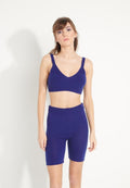 Brassière femme en cachemire bleu nuit - AVA 7