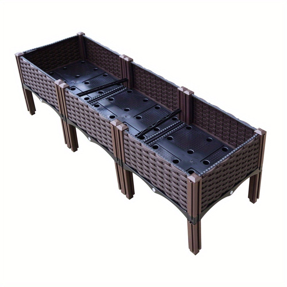 Raised Garden Bed Planter Box for Herbs & Vegetables-0