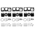 3x Carburetor Carb Rebuild Repair Kit Suitable Sea-Doo SP SPI SPX HX GS GSI GSX-0